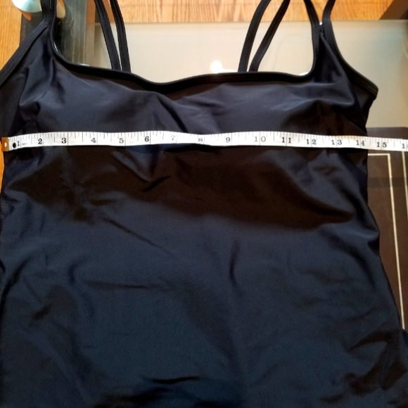 Raya Sun 2 Piece Missy Size 10 Black Tankini - Picture 2 of 12